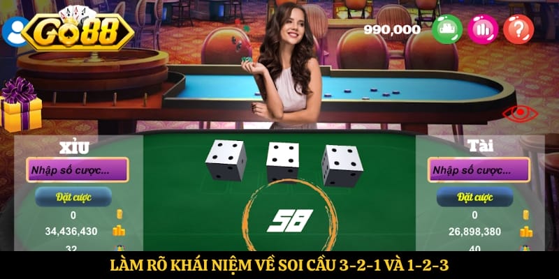 Làm rõ khái niệm về soi cầu 3-2-1 và 1-2-3