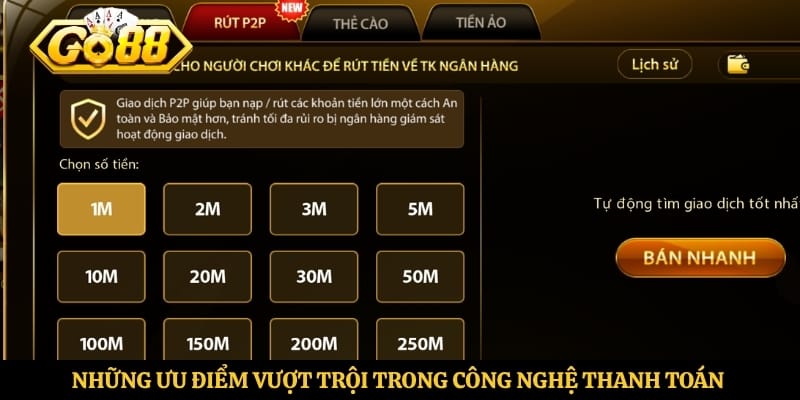 Những ưu điểm vượt trội trong công nghệ thanh toán trực tuyến