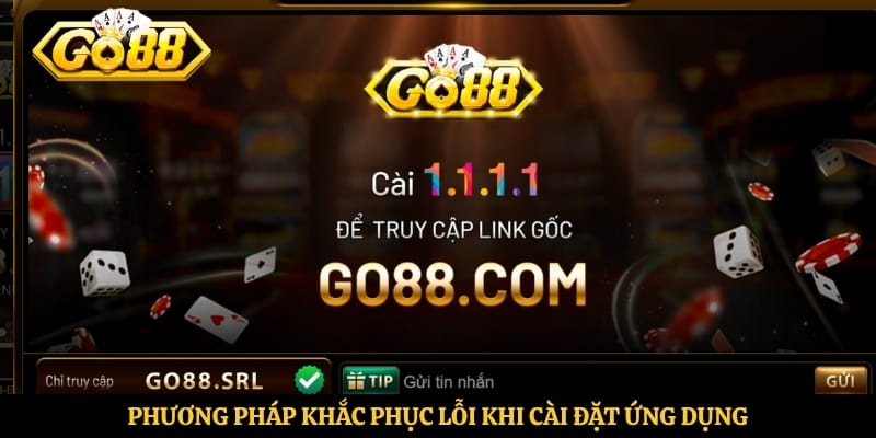 Phương pháp khắc phục lỗi khi cài đặt ứng dụng